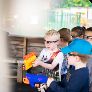 Nerf Challenge & Water Fight